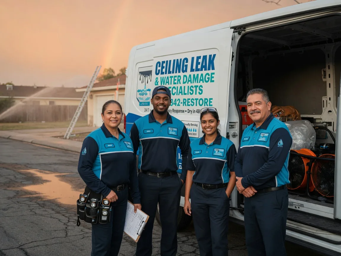Ceiling Leak Cleanup company in Rosston, TX